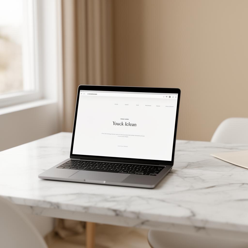 Lyst laptop-billede